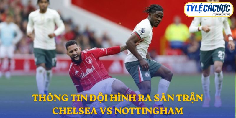 Thông tin đội hình dự kiến Chelsea vs Nottingham Forest