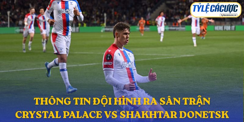 Thông tin lực lượng Crystal Palace vs Shakhtar Donetsk 08/05