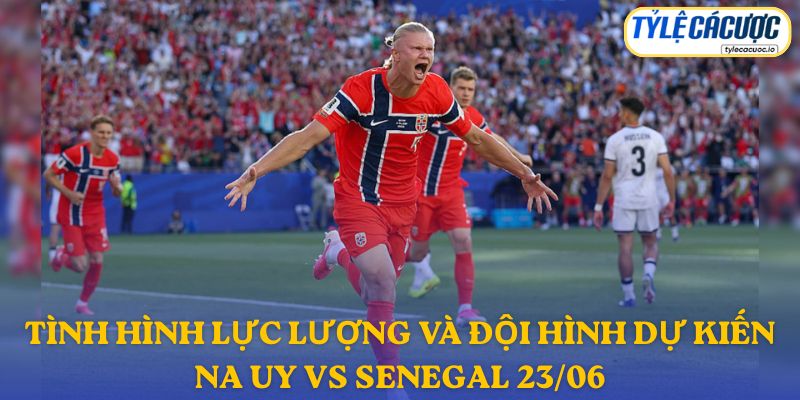 Thông tin đội hình dự kiến Na Uy vs Senegal