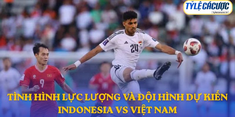 Thông tin đội hình dự kiến Indonesia vs Việt Nam